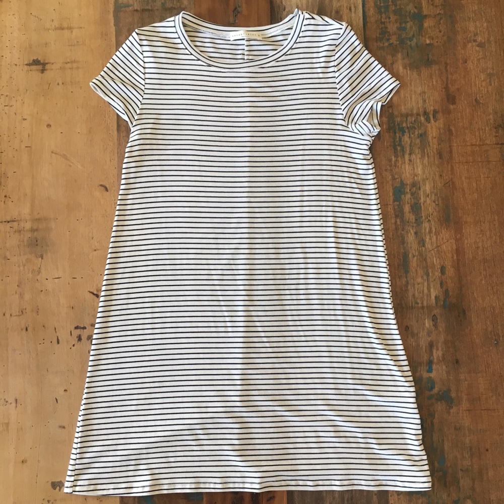 Striped T-shirt Dress